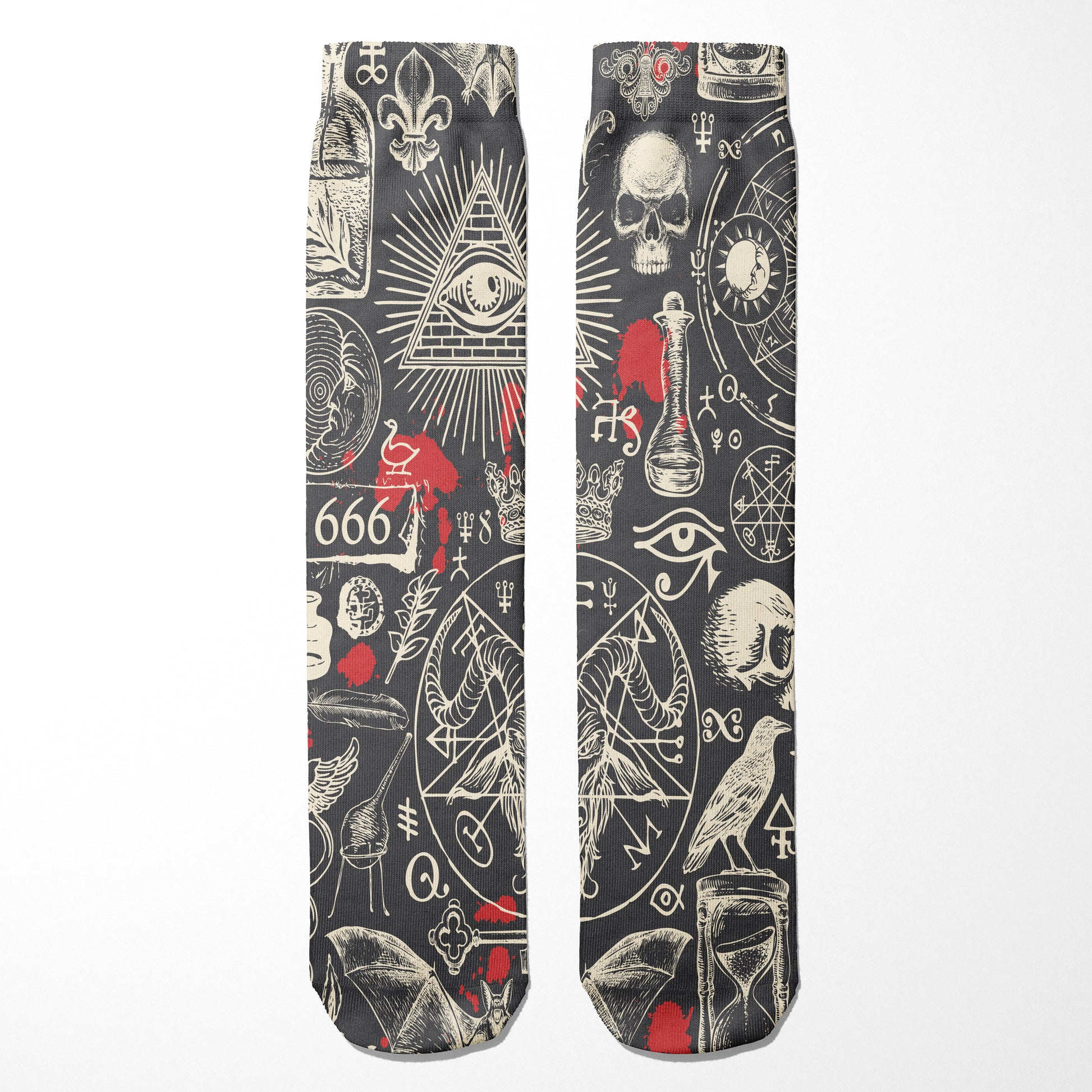 Occult Calling Socks - Shady Front