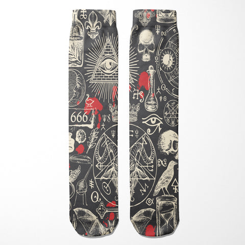 Occult Calling Socks