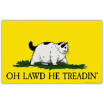 Oh Lawd He Treadin' Sticker