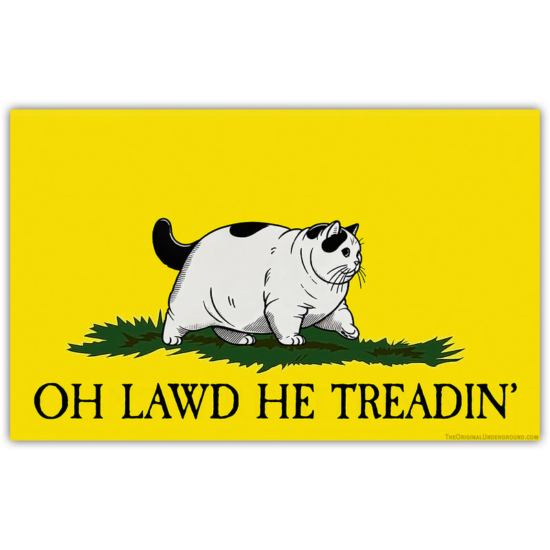Oh Lawd He Treadin' Sticker Wholesale Supplier - Shady Front