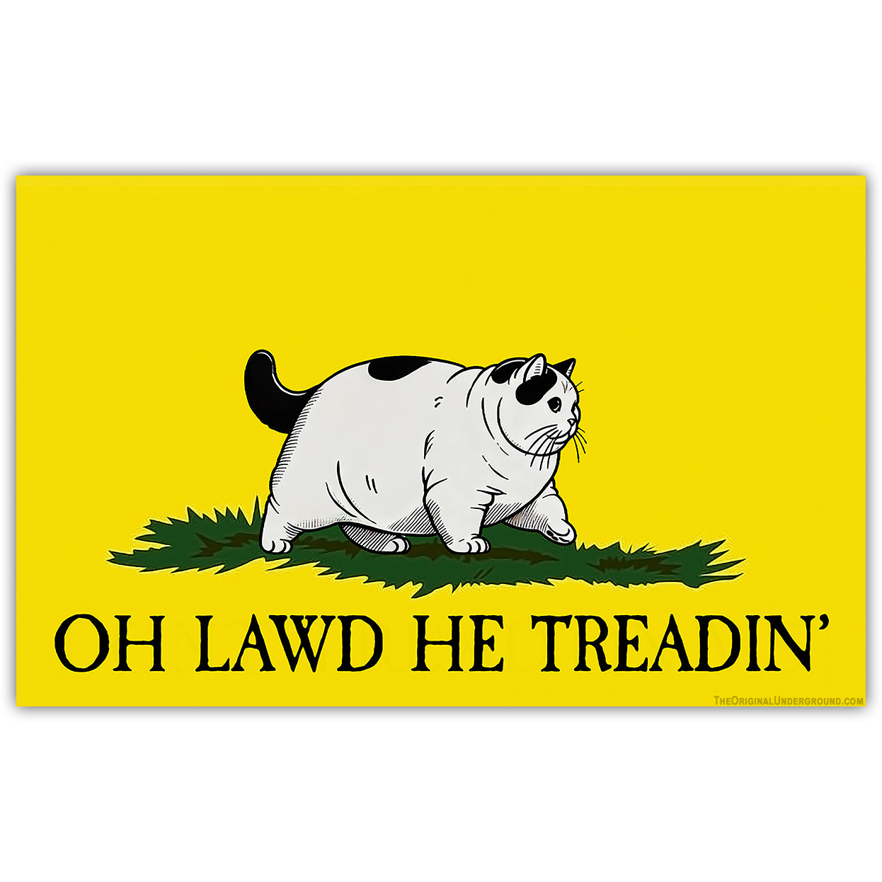 Oh Lawd He Treadin' Car Magnet - Shady Front