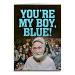 Old School "You're My Boy, Blue" Card