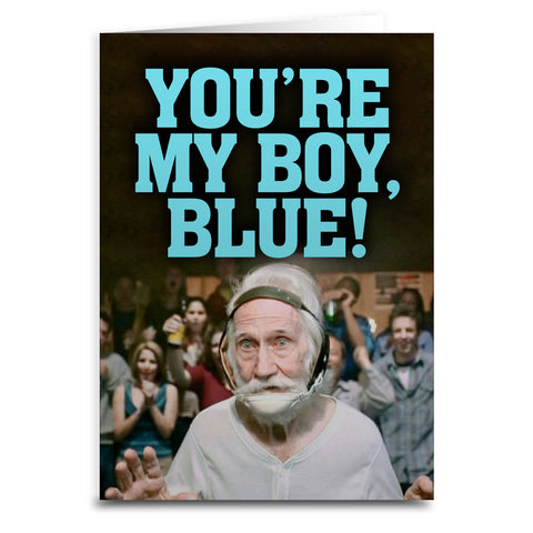 Old School "You're My Boy, Blue" Card