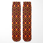 Overlook Hotel Carpet Socks