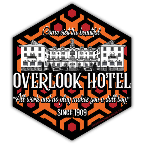 The Shining "Overlook Hotel" Sticker
