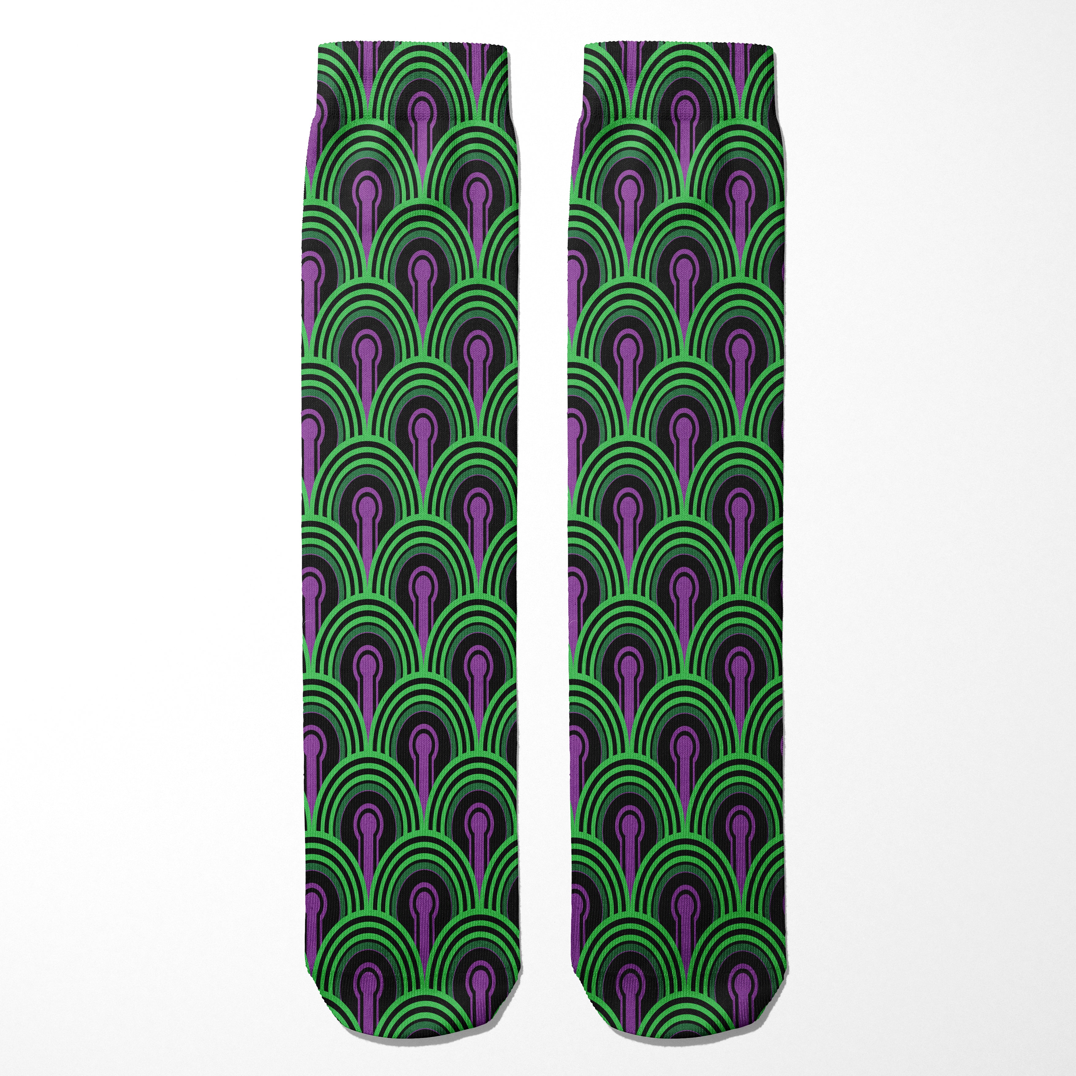 Overlook Room 237 Carpet Socks - Shady Front