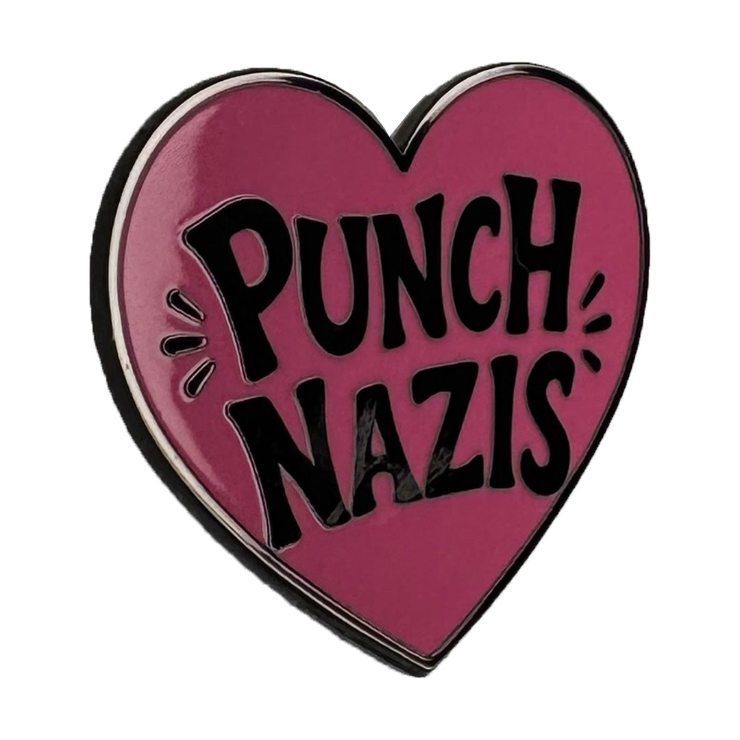 Wholesale ​Punch Nazis Enamel Pin - Shady Front