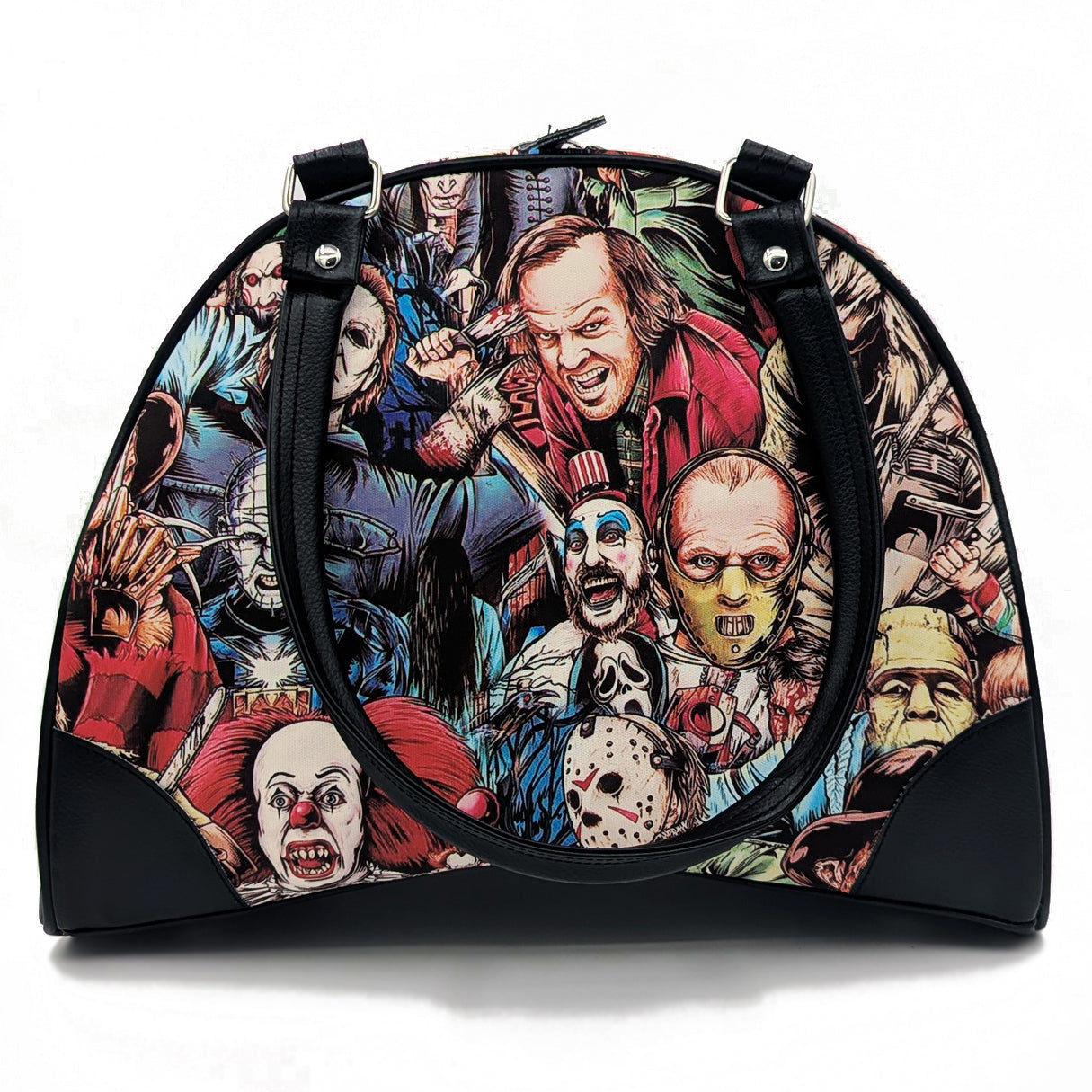 Horror Collage Purse - Shady Front