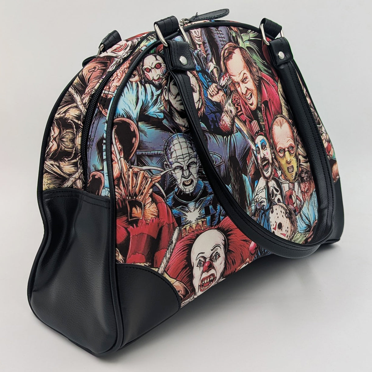 Horror Collage Purse - Shady Front