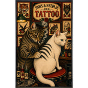 Wholesale Paws and Needles Tattoo Print - Shady Front