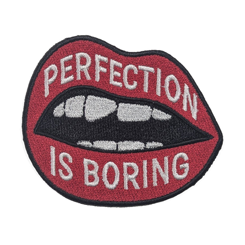 Perfection Is Boring Patch - Shady Front