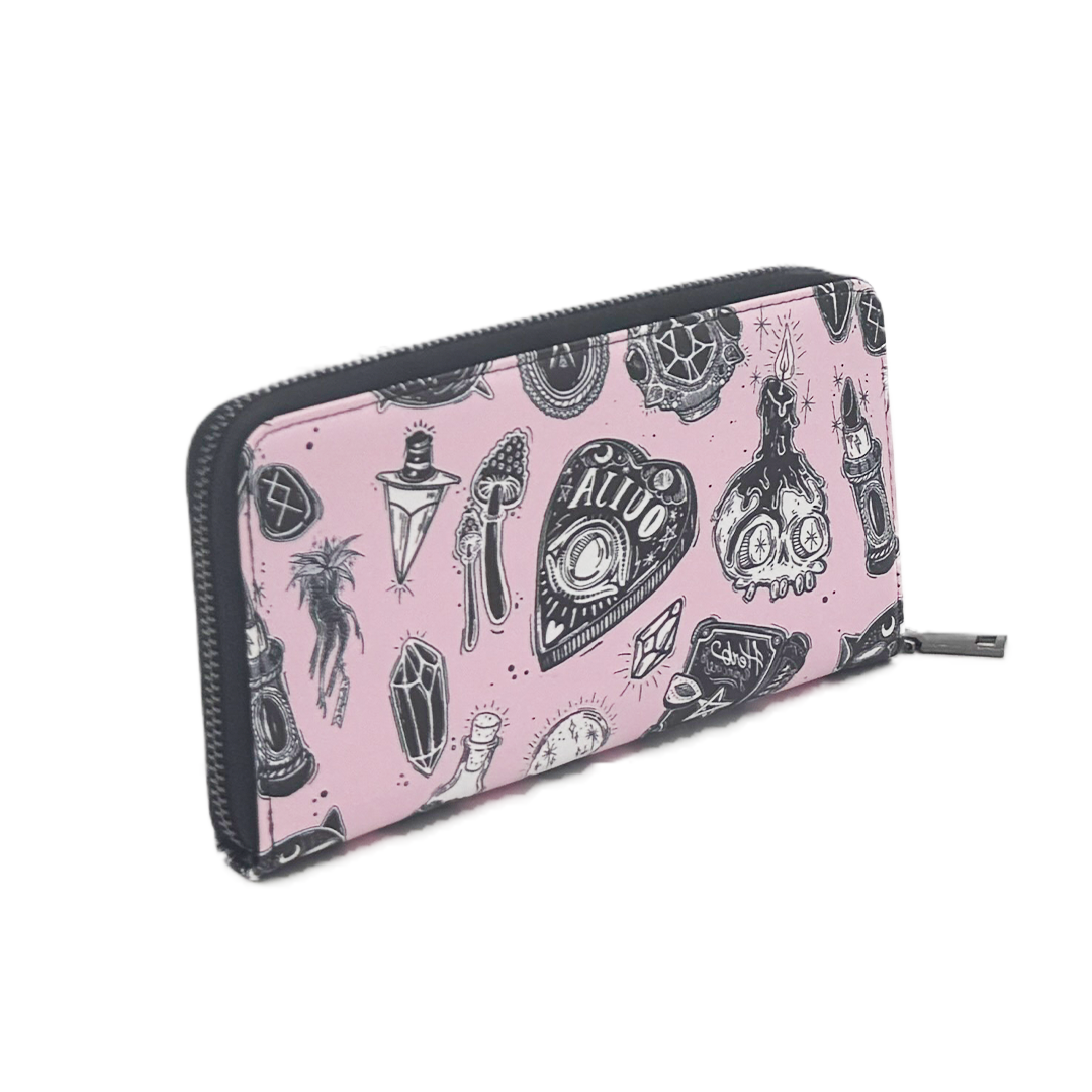 Spells and Spirits Clutch Handbag - Shady Front