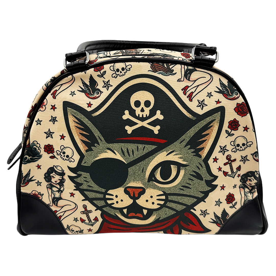 Wholesale Pirate Cat Purse - Shady Front