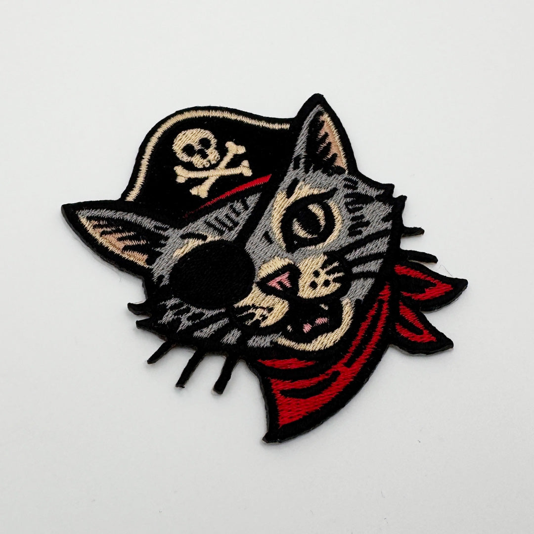 Pirate Cat Patch - Shady Front