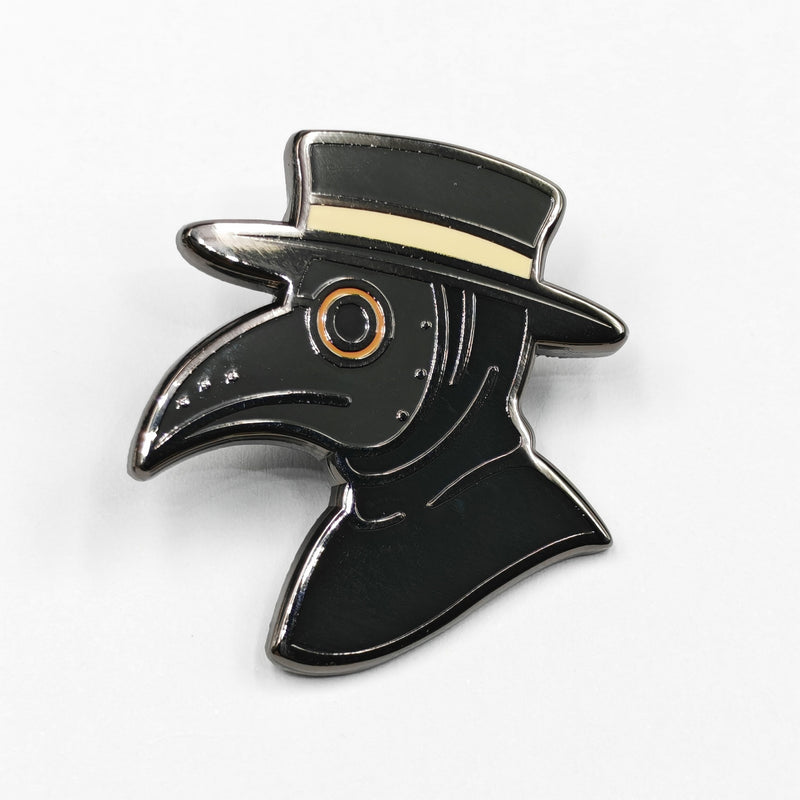 Plague Doctor Enamel Pin Wholesale Supplier - Shady Front