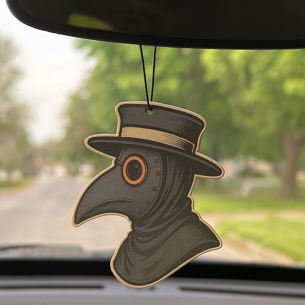 Plague Doctor Air Freshener - Shady Front