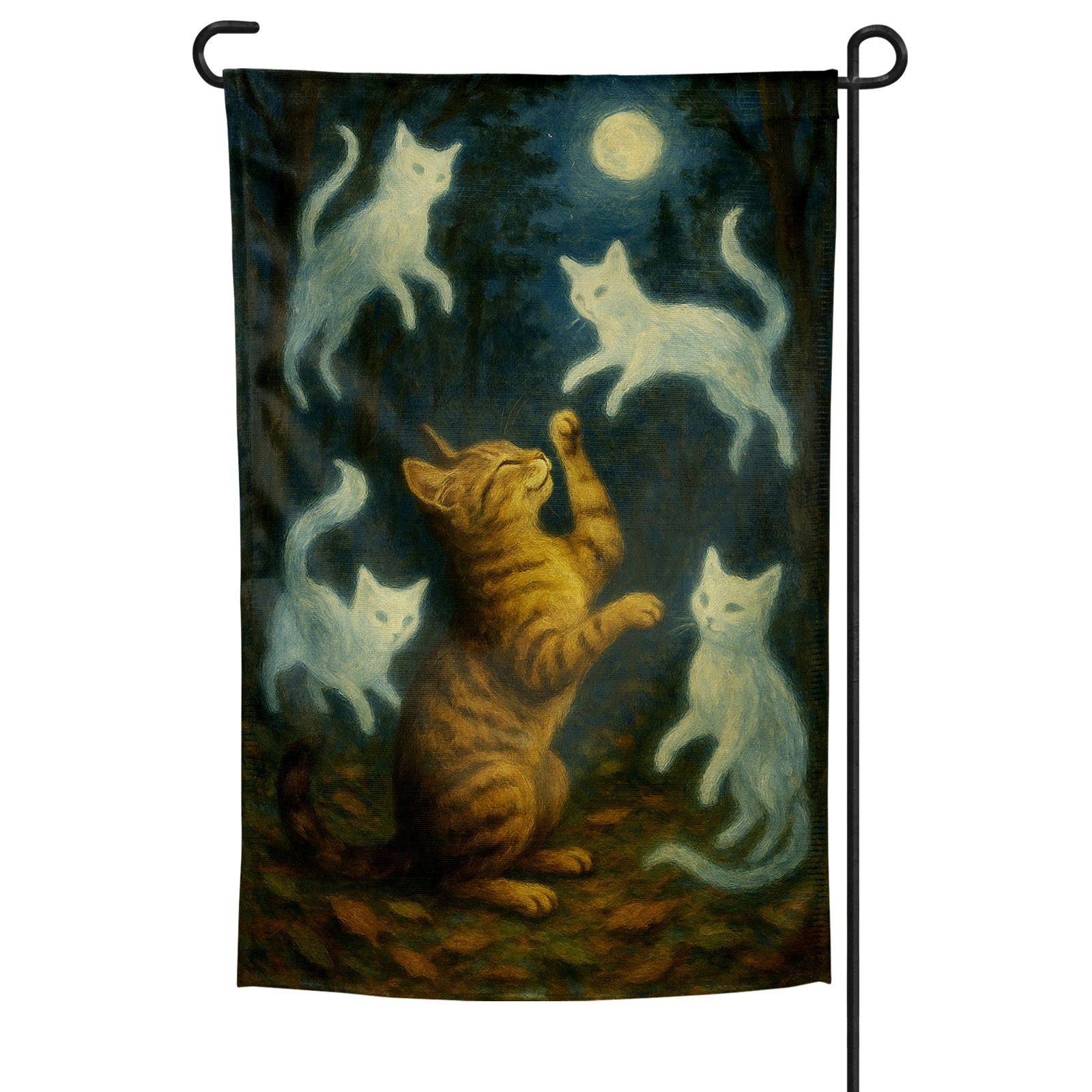Playing With Your Past Lives Garden Flag - Shady Front