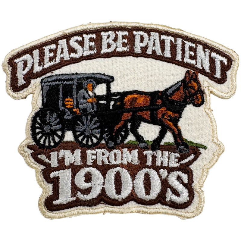 Please Be Patient Patch Wholesale Supplier - Shady Front