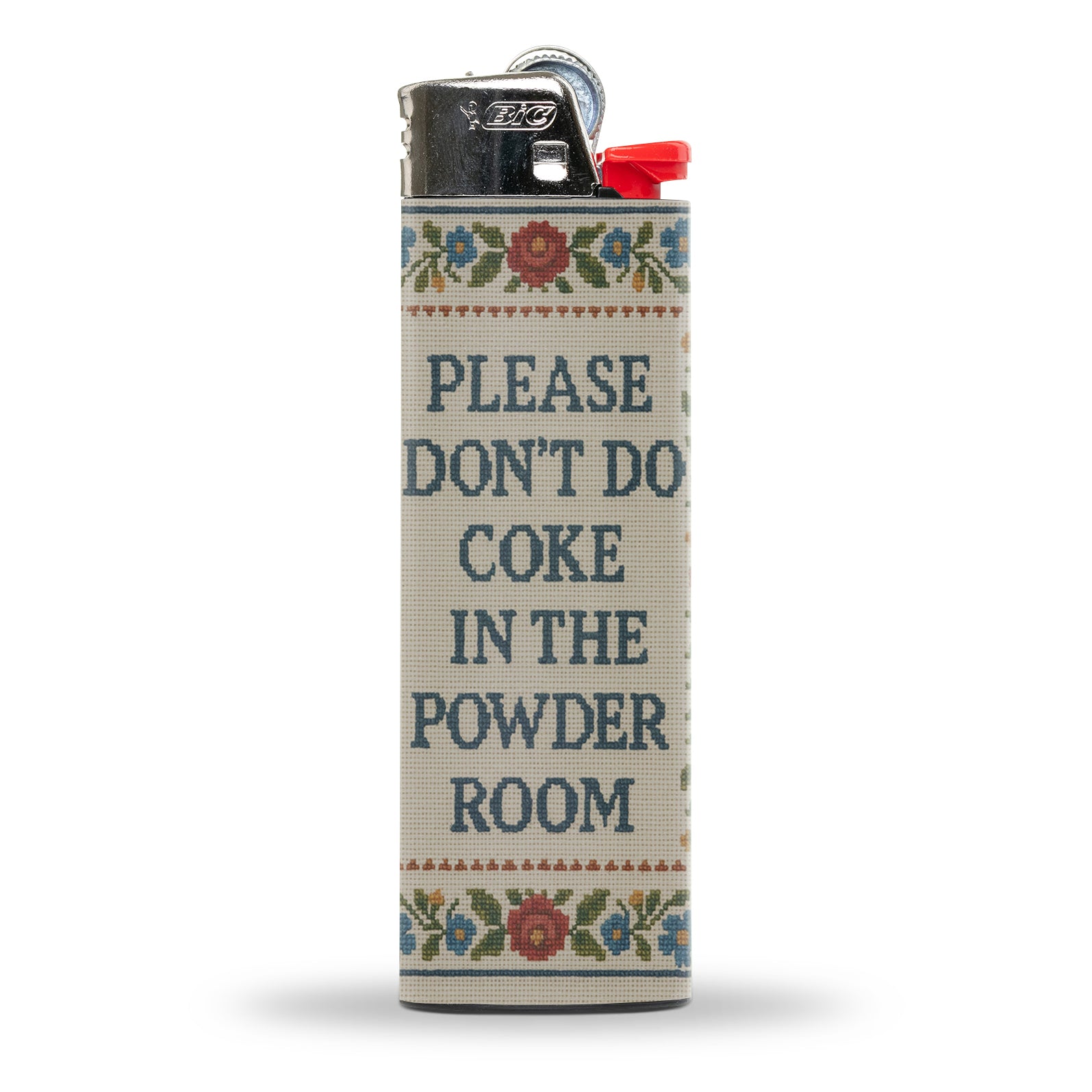 Please Don't Do Coke Lighter - Shady Front