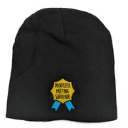 Pointless Meeting Survivor Beanie - Shady Front