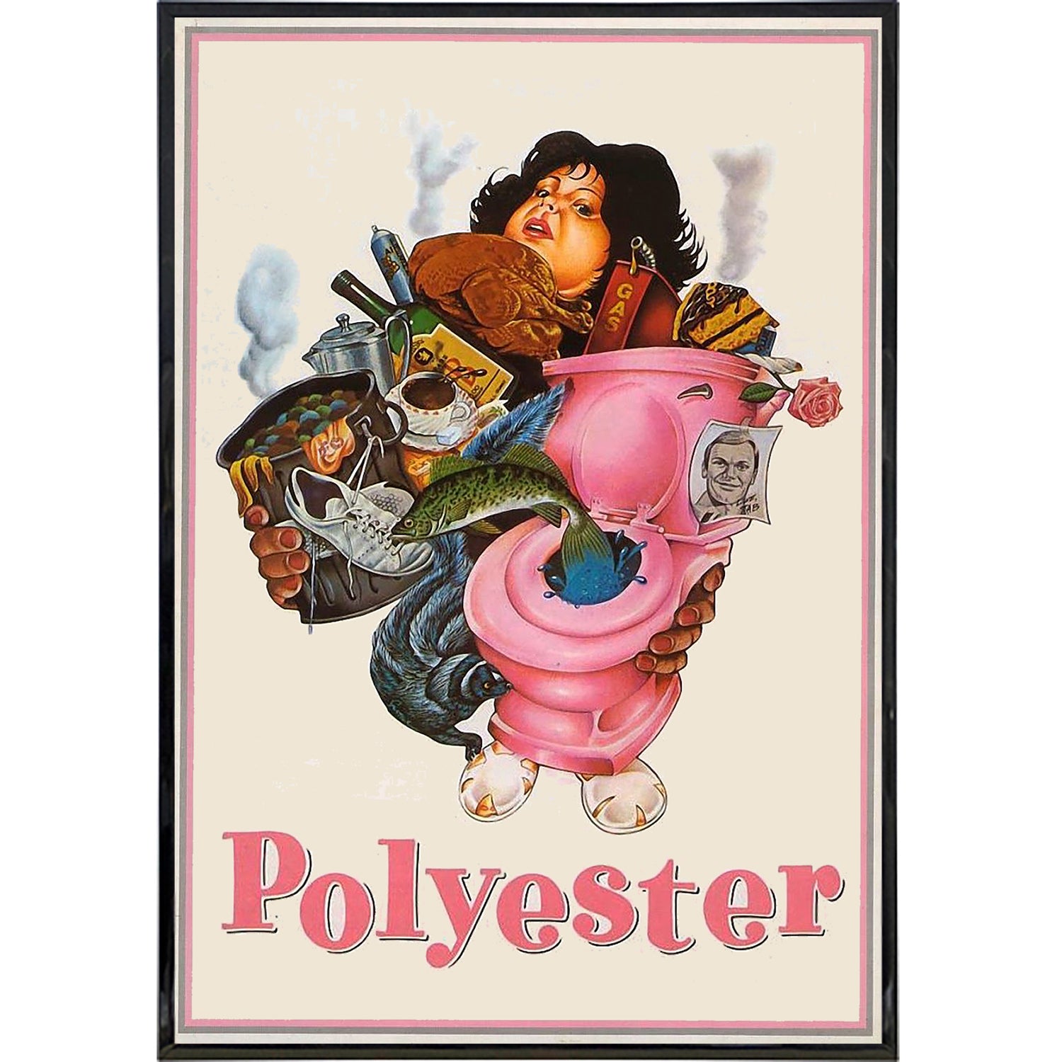 Polyester 1981 Film Poster Print - Shady Front