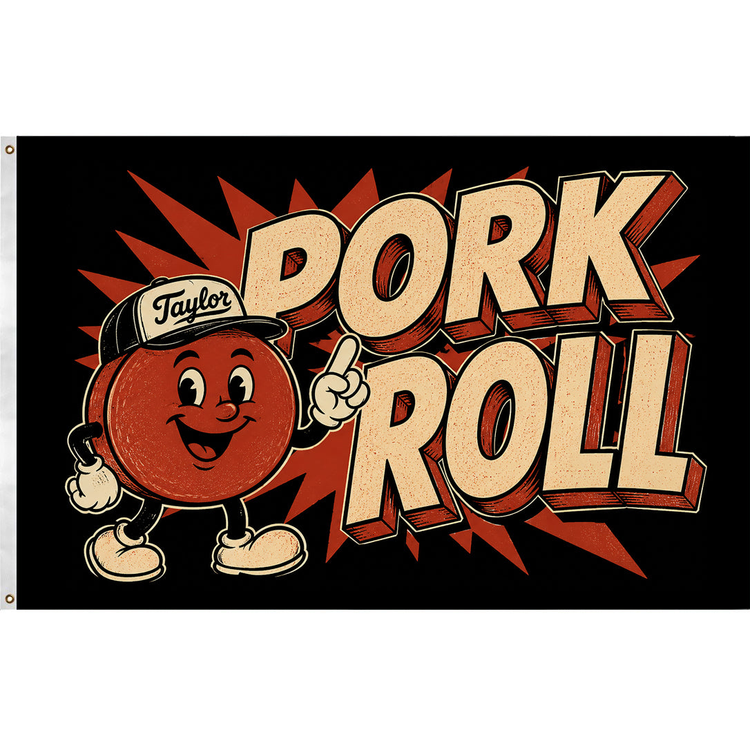 Wholesale Pork Roll Forever Flag - Shady Front