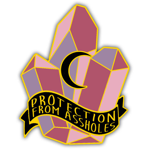 Protection From A--holes Sticker