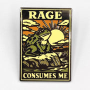 Wholesale Rage Consumes Me Enamel Pin - Shady Front
