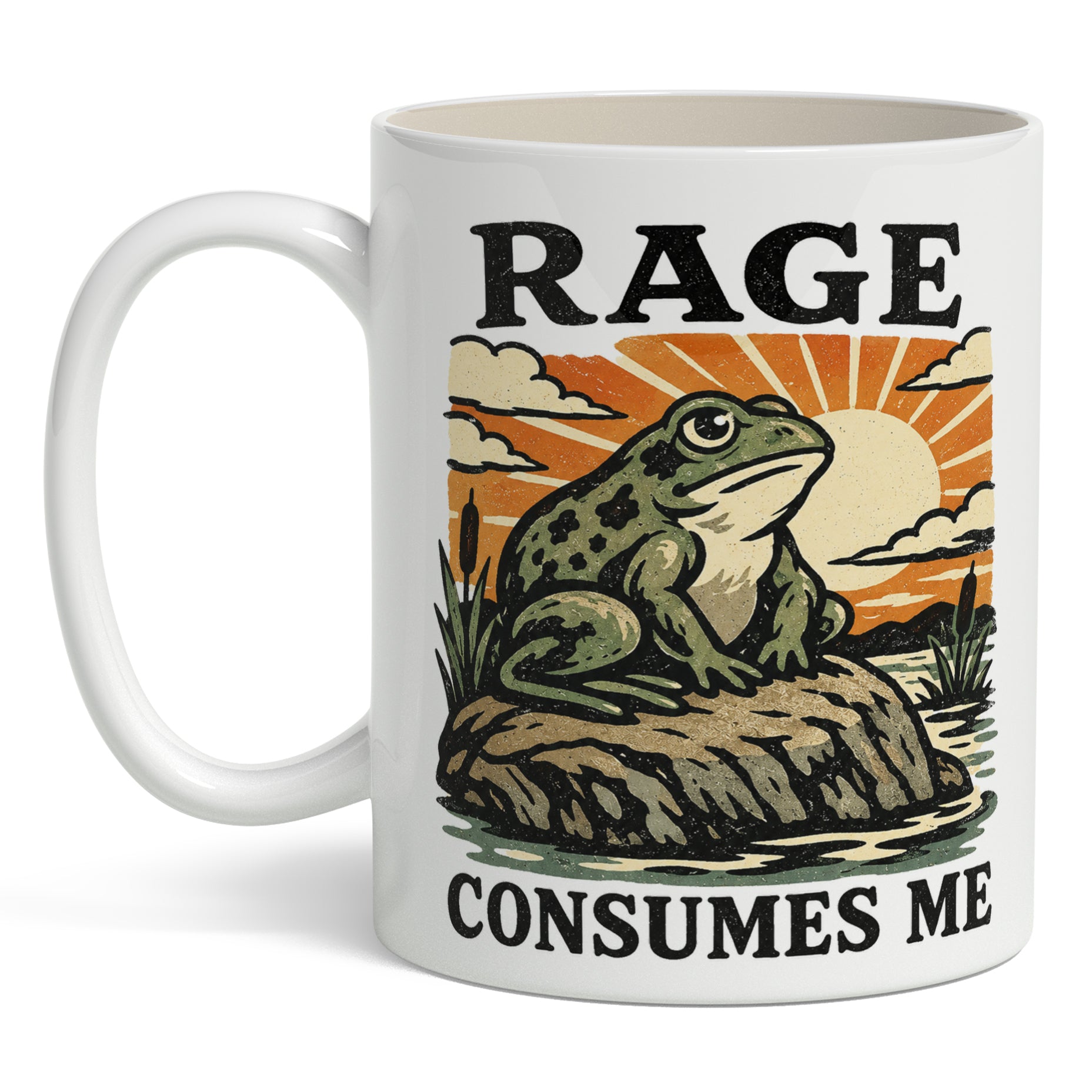 Wholesale Rage Consumes Me Toad Mug | Shady Front