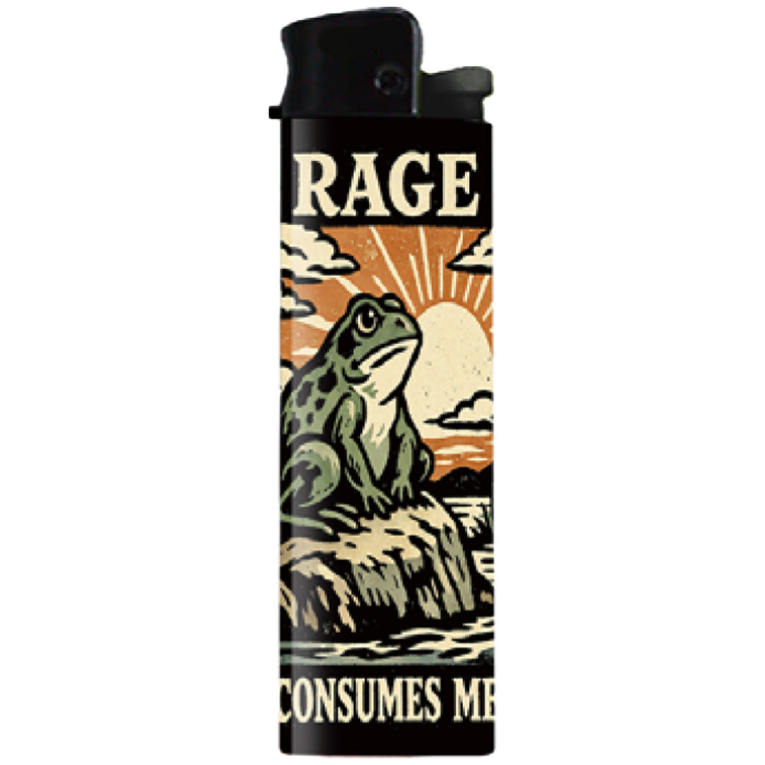 Wholesale Rage Consumes Me Lighter - Front