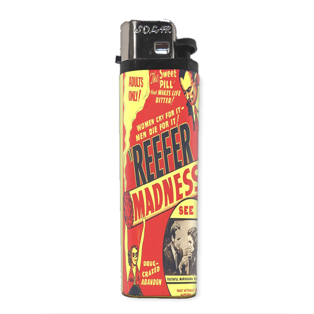 Reefer Madness Basic Lighter - Shady Front