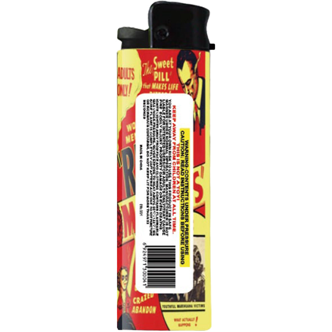 Wholesale Reefer Madness Lighter - Back