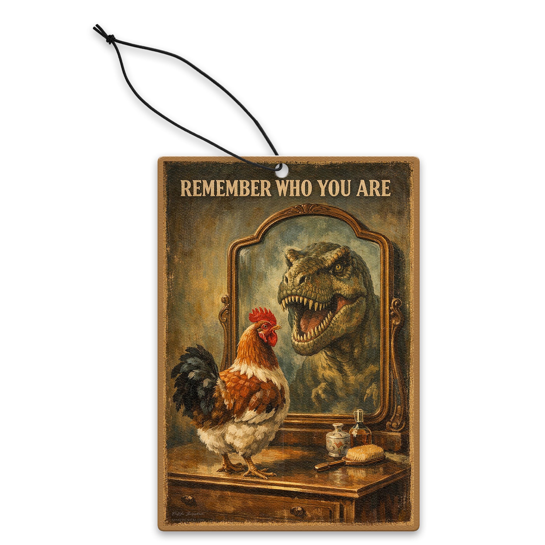 Remember Who You Are Air Freshener - Shady Front