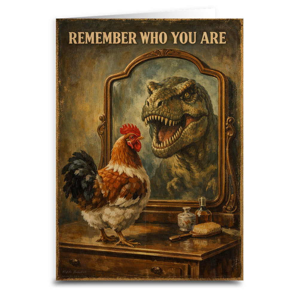 Remember Who You Are Card - Shady Front