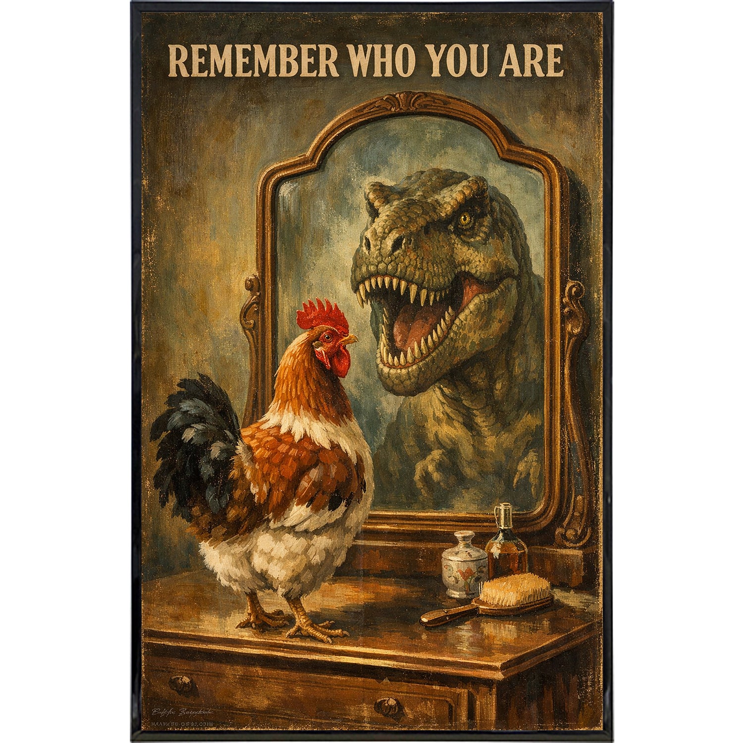 Remember Who You Are Print - Shady Front