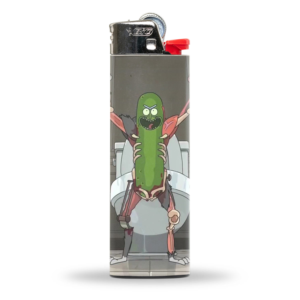 Pickle Rick Lighter – Shady Front