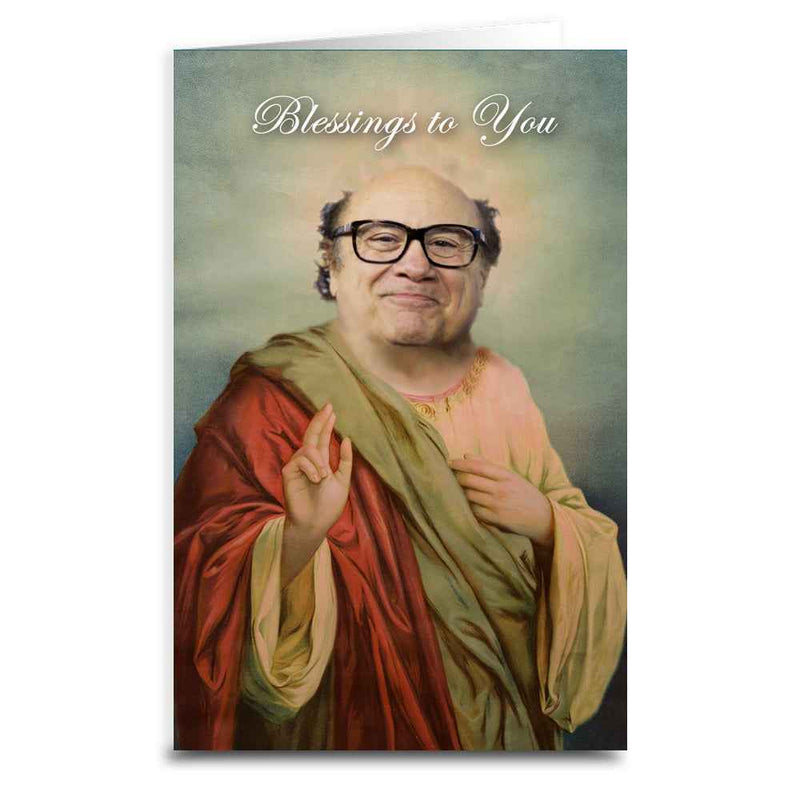 Saint Danny "Blessings" Greeting Card Wholesale Supplier - Shady Front