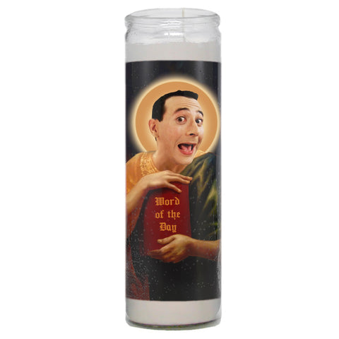 Saint Pee Wee Herman Prayer Candle
