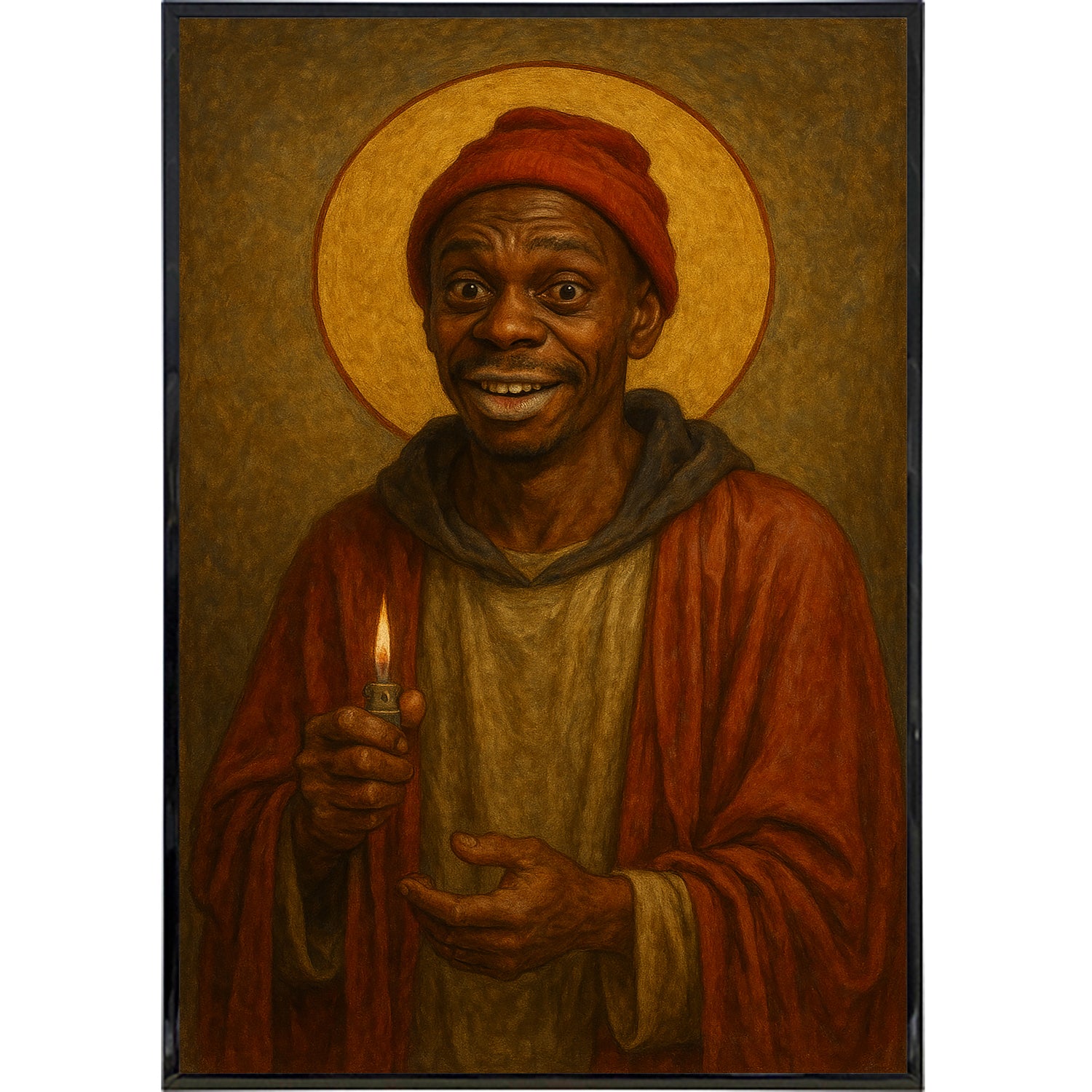 Saint Tyrone of The Rock Poster Print - Shady Front