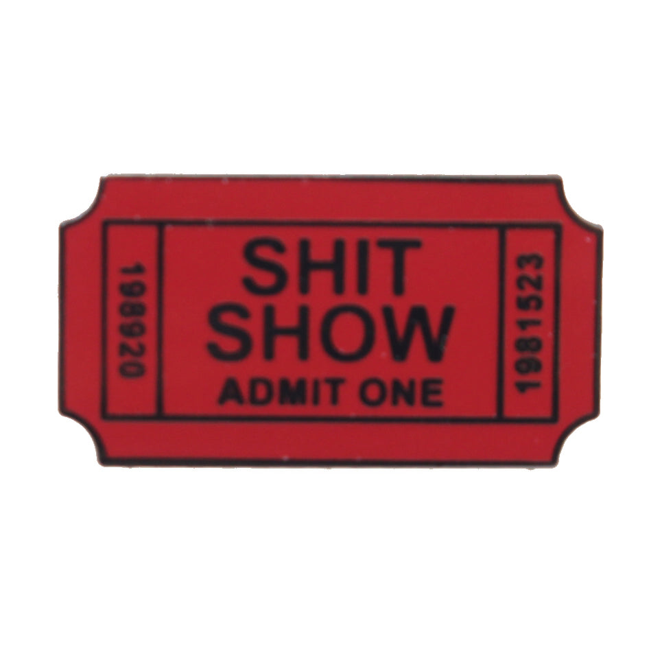 Sh-t Show Enamel Pin - Shady Front