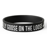 Silly Goose on the Loose Silicone Wristband
