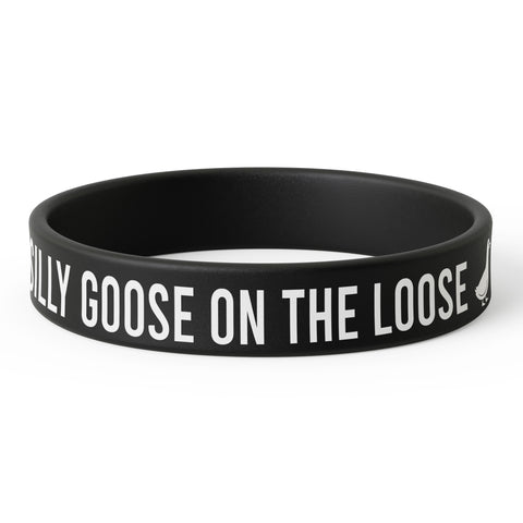 Silly Goose on the Loose Silicone Wristband