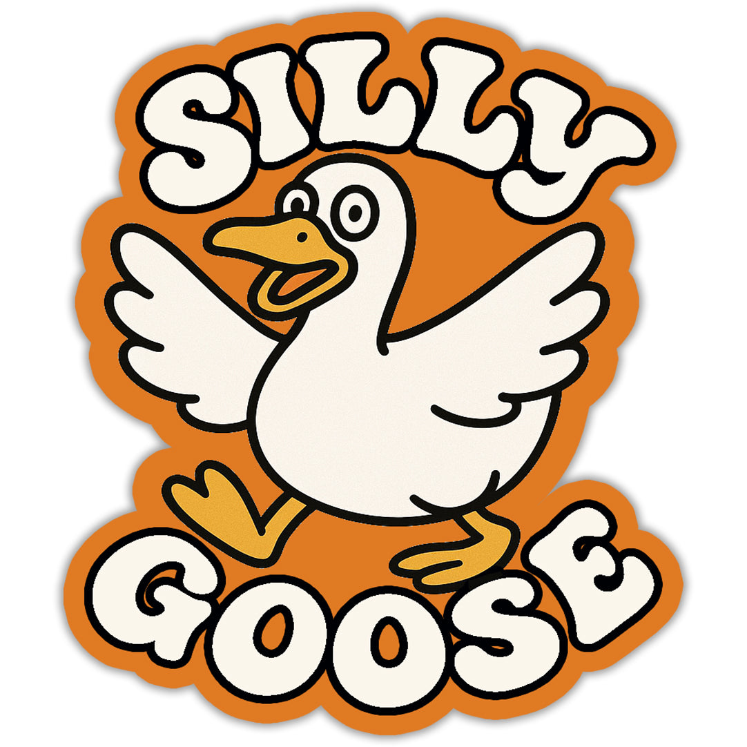 Silly Goose Sticker - Shady Front