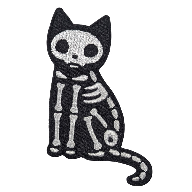 Skeleton Cat Patch Wholesale Supplier - Shady Front