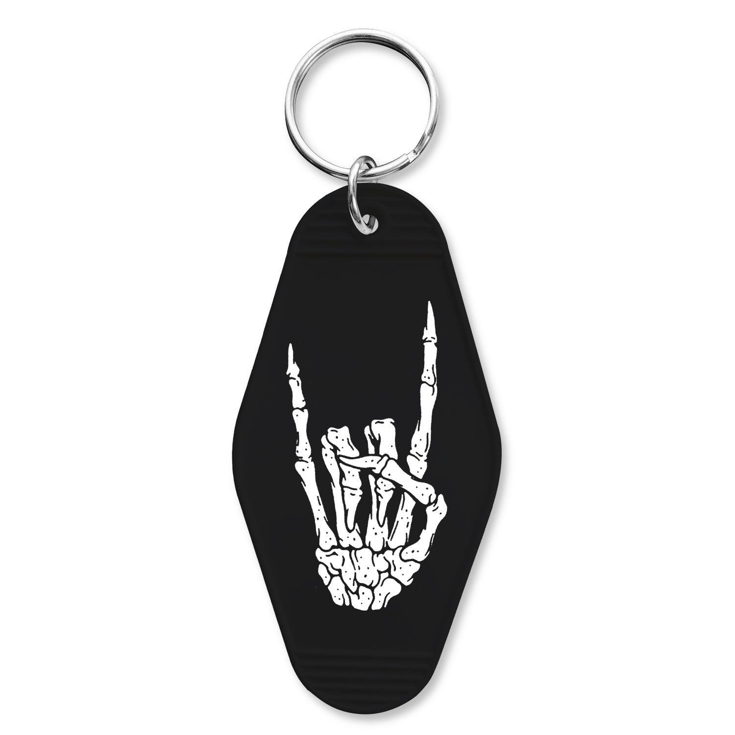 Skeleton Rock Hand Keychain - Shady Front