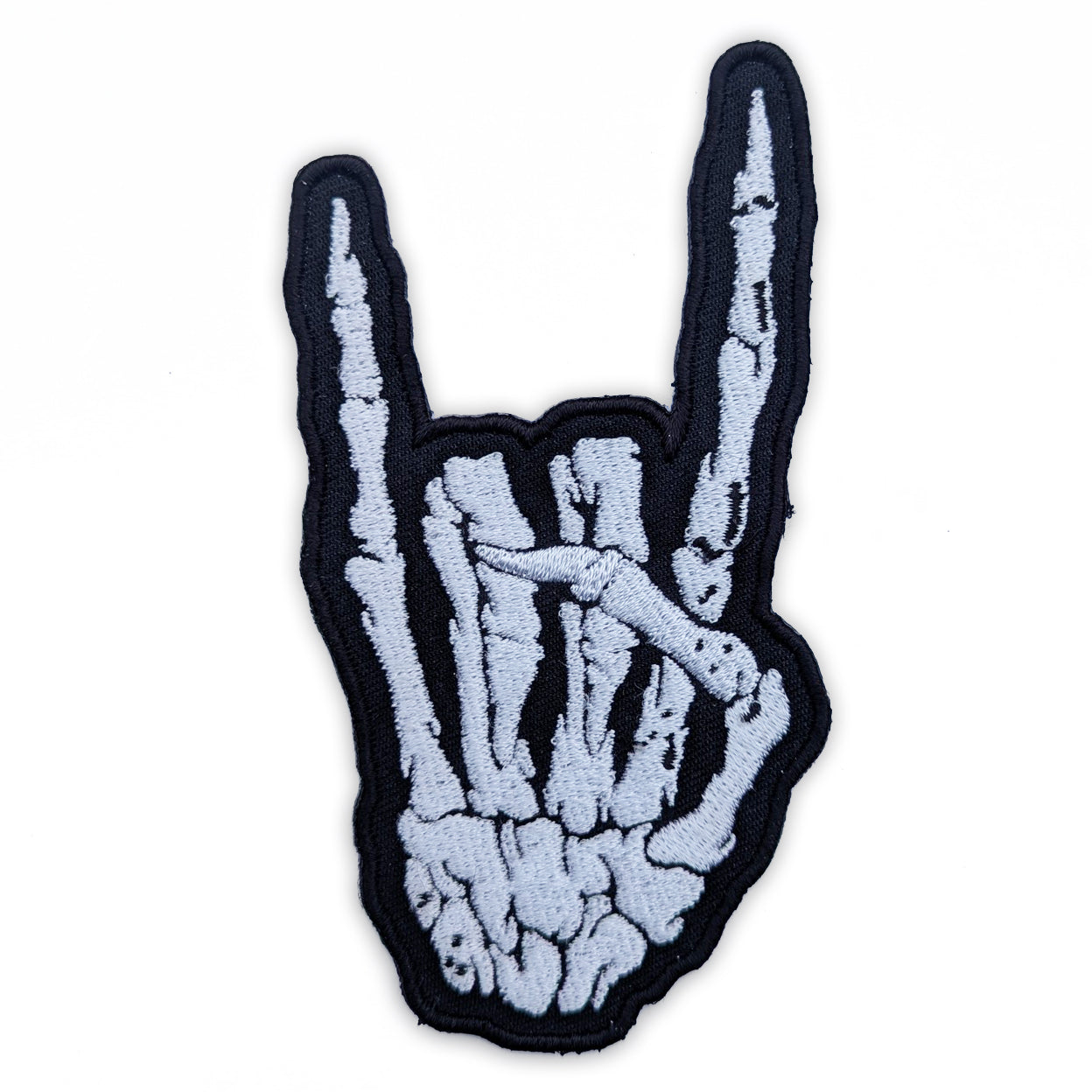 Skeleton Rock Hand Patch - Shady Front