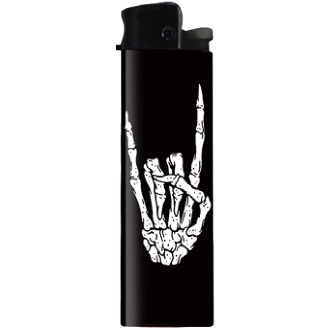 Skeleton Rock Hand Lighter - Shady Front