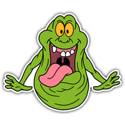 Slimer 'Ghostbusters' Sticker - Shady Front