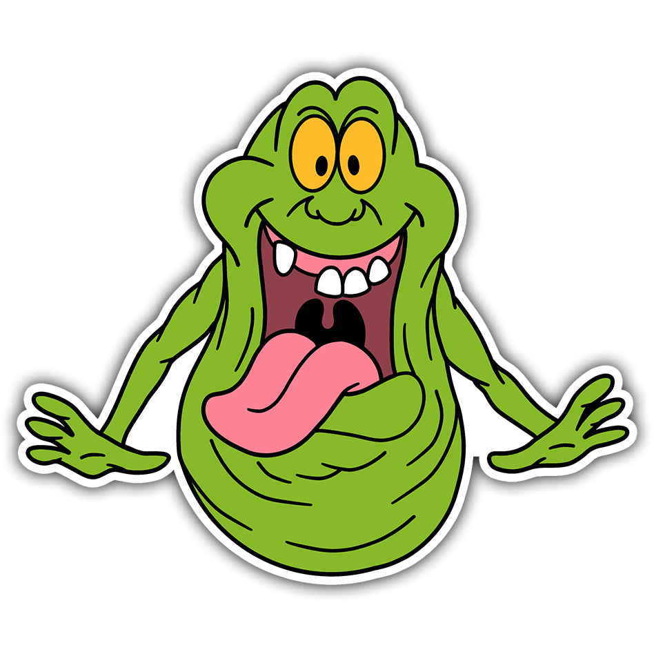 Slimer 'Ghostbusters' Sticker - Shady Front