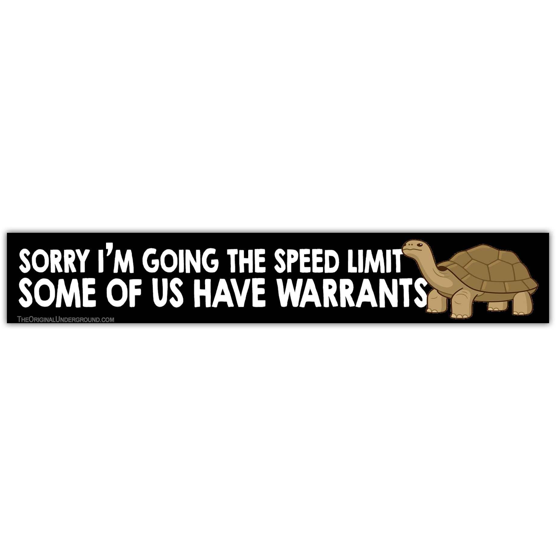 Some of Us Have Warrants Sticker - Shady Front